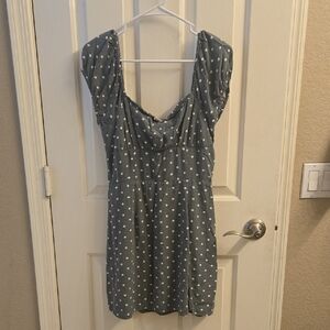 Polka Dot Cap Sleeve Dress